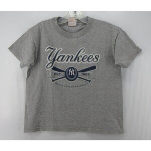 VINTAGE New York Yankees Shirt Boys 8 CSA Baseball MLB Y2K Sportswear Youth